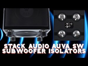Stack Audio Auva SW subwoofer isolators