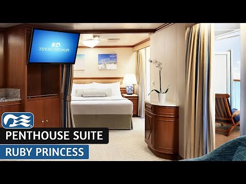 Ruby Princess | Penthouse Suite | Full Walkthrough Tour & Review | 4K