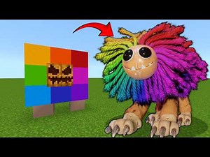 How To Spawn Poppy Playtime Chapter 4 Yarnaby Mod ADDON UPDATE in Minecraft