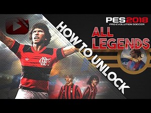 [TTB] PES 2018 - How To Unlock All Legends - PC Tutorial - Offline Only