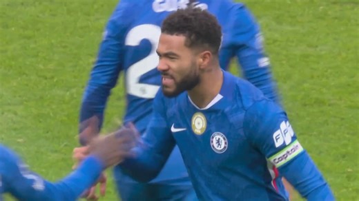 James' 'perfect' free kick pulls one back for CHE