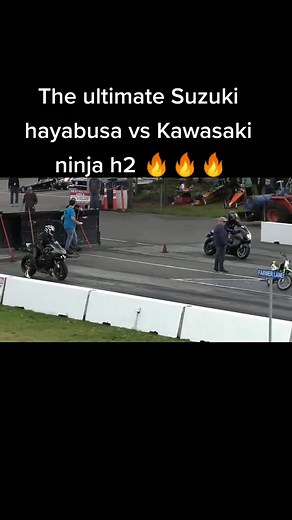 Suzuki hayabusa vs ninja H2R #fyp | Red Lexy