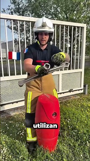 Cómo responden a las emergencias los bomberos en Estados Unidos y Francia #firefighterresponse #usa