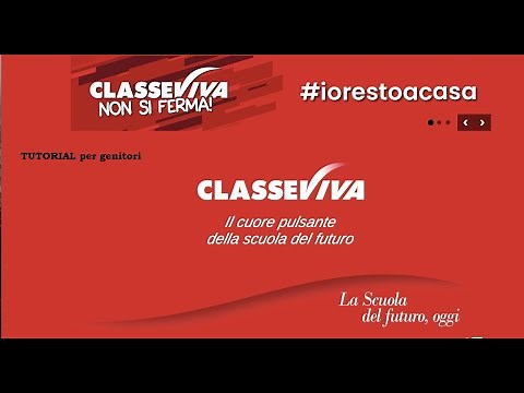 Tutorial CLASSEVIVA per genitori
