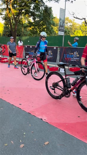 First time to join Titan 77.7 Long Distance Duathlon as relay biker for the 100km heg. Napakahirap! Pero sulit naman lahat ng pagod :) #ceepo #UnisonBikes #AlcoPlus #trikings #jomacknows | Kara David
