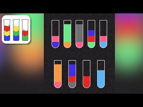 Water Sort Puzzle - Gameplay Showcase (iOS, Android)