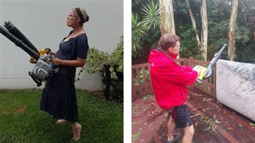 Aussies blowing Alfred away