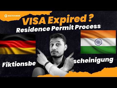 How do I apply for a Germany residence permit | 3-Year RP in Munich | Fiktionsbescheinigung | VISA |