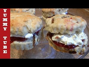 How to make Scones Recipe the perfect English Cream Scones quick and easy to make Cooking Channel