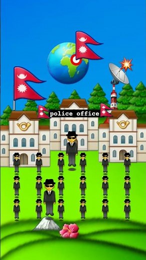 🇳🇵Nepal Police Morning Prayer with National Anthem 🇳🇵 | Sayau Thunga Phoolka Hami | #TutorialShorts