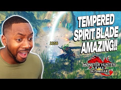 MHR Sunbreak • Tempered Spirit Blade + Sacred Sheathe Is AMAZING! | Long Sword Guide
