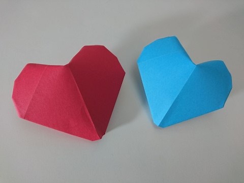 Como hacer un corazón hinchable de papel - Origami fácil para enamorados