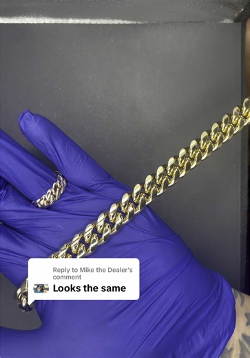 Replying to @Mike the DealerThe long version for the ppl who doubt #fyp #fyppppppppppppppppppppppp #cubanlink #nuggetring #goldchain #goldgrillz #jewelry #14kgold #14k #gold #fypシ #jewelrycleaning #18k #tiktok #trending