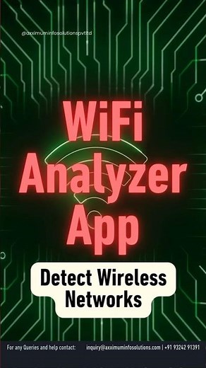 WiFi Analyzer App – Detect Wireless Networks #ethicalhacking #wifi #cybersecurity