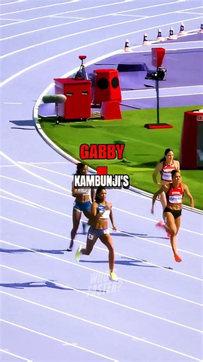 Gabby Thomas Proves How Fast She Is! 😱🇺🇸