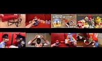 Mix of 8 videos from youtube : SuperMarioLogan Destruction Compilation
