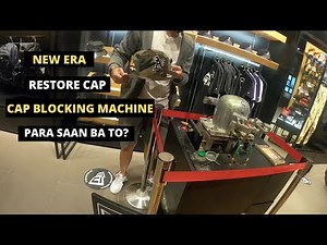 CAP REBLOCKING MACHINE, NEW ERA CAP RESTORATION.