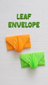 Make this super cute Leaf Envelope using simple paper folding! 😍📄 Perfect for gifting small notes, letters, money, or mini surprises 💚💌 This origami leaf envelope looks aesthetic, unique, and is a must-try paper craft for beginners ✂️✨ Great idea for Valentine’s Day, birthdays, invitations, and handmade gifts 🎁🌸 💬 Would you use this envelope for a love note or gift? Comment below 👇😍 📌 LIKE ❤️ | FOLLOW 🔔 | SAVE 📍 for more easy paper crafts & origami ideas! #LeafEnvelope #OrigamiEnvelo