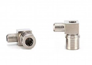 [Hot Item] Qma Male Right Angle Crimp RF Coaxial Connector for LMR240 Cable