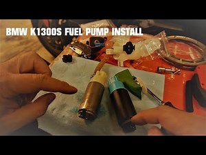 BMW K1300S Fuel Pump Install