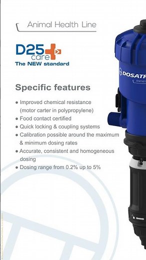 [Short] D25AL-N Overview - Discover Dosing Pumps Specificities