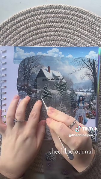 Create a Beautiful Snow Queen ASMR Spread