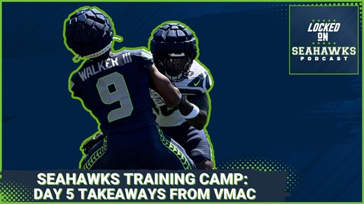 Day 5 TAKEAWAYS: Rookies Splash, D-Law Flexes in Seattle Seahawks First Padded Practice