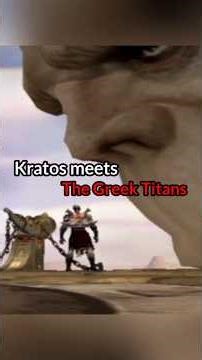 How many Titans appear in the Greek God of War ? #shorts #godofwar #kratos