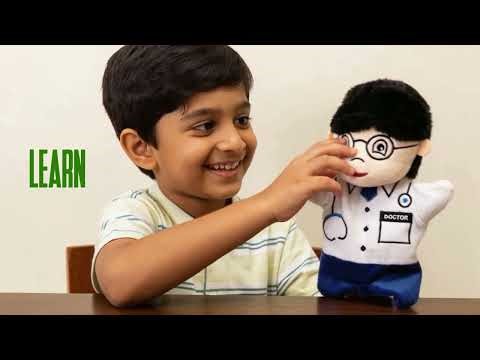 Doctor Hand Puppet 👩‍⚕️ | Fun & Educational Community Helper Toy for Kids