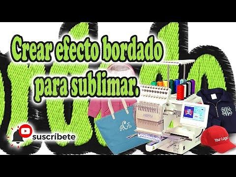 Crear png/imagen efecto bordado para sublimación, dtf, parches, etc. Diseño +drawings +vector magic