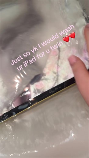 Pink iPad Cleaning Tips for Twins