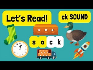 ck Words | Reading Practice For Kids | Blending For Beginner Readers
