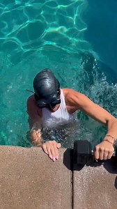 Fear is normal. I’m trying to be more calm and less impacted by discomfort or fear. I use the pool for a training ground for teenagers. XPT | Gabrielle Reece