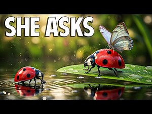 Ladybug Lala Counts Her Spots with a Butterfly Friend