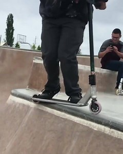 28 reactions | A love story in motion between @cooperklaar and pool coping #tvps | The Vault Pro Scooters | Facebook