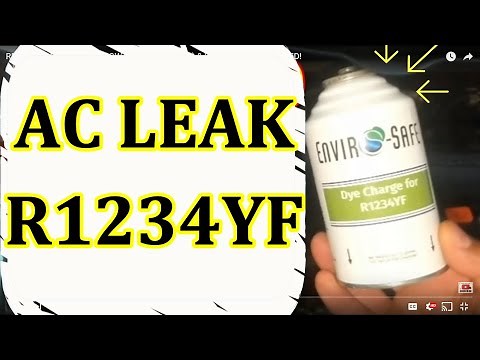 HOW TO RECHARGE REFRIGERANT R1234YF , HOW TO FIND LEAK WITH DYE, NEW GAUGE (TOOLS YOU WILL NEED)