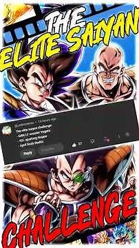 The SAIYAN ELITE Challenge?! Using LF Vegeta in Dragon Ball Legends