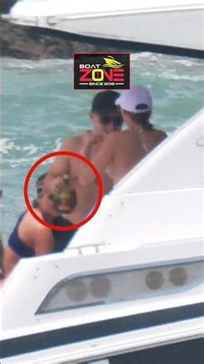 Who brings a glass bottle on a boat?