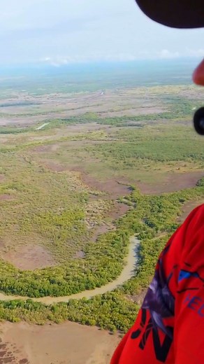 Flying over the Barramundi capital! 🎣🚁 Daly River is famous for being a fisherman’s favourite - it's one of Australia’s top fishing destinations for reeling in monster Barra! We're lucky enough to experience this iconic fishing paradise in the most unforgettable way - from the air! Our HeliFishing adventure gives you a bird's eye view of this stunning river system, before touching down to cast a line in the pristine fishing location. Who's ready to chase trophy Barra and take in these breathta