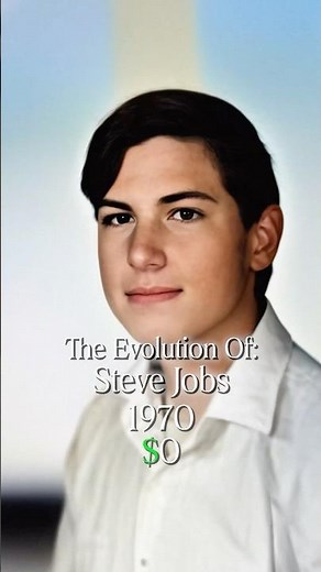 The Evolution of Steve Jobs #apple #stevejobs #history
