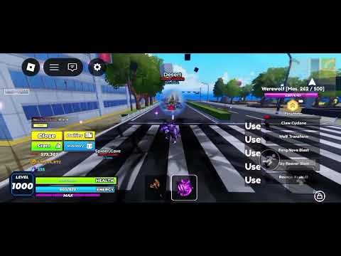 WEREWOLF SHOWCASE | Solo Hunter Roblox