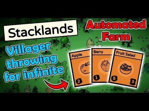 How to make an AUTOMATED Apple, Berry and Fruit Salad Farm in Stacklands