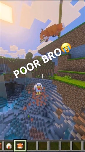 Bro did so many flips🤣 #minecraft #minecraftshorts #minecraftmemes