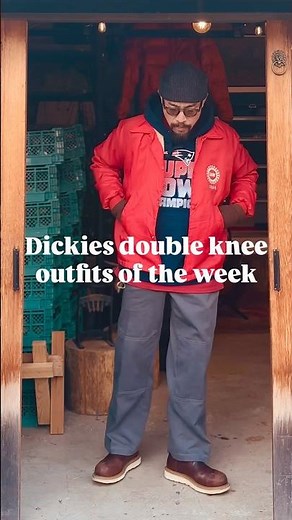 Dickies double knee outfits of the week / ディッキーズダブルニー1週間コーディネート #ootd