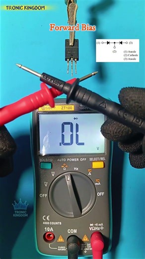 How to Test EN210A TV Diode with a Multimeter ⚡ Easy 3-Pin Diode Check