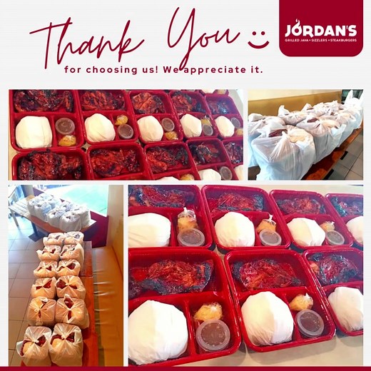 Wow!! 110 pcs. Chicken Java "Packaged Food" & 55 orders B1T1 Quarterpound SteakBurgers ♥ Salamat suki!  This is EAT! | Jordan's - Chicken Java Sizzling Steakburgers | Facebook