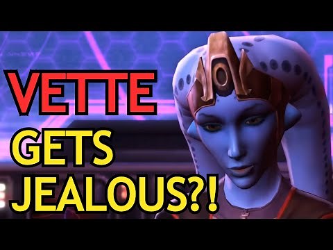 SWTOR Romance - Vette Getting Jealous & Flirting (Light Side Sith Warrior)