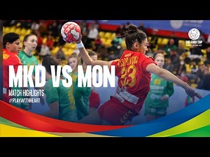 North Macedonia vs Montenegro | Women's EHF EURO Cup 2022