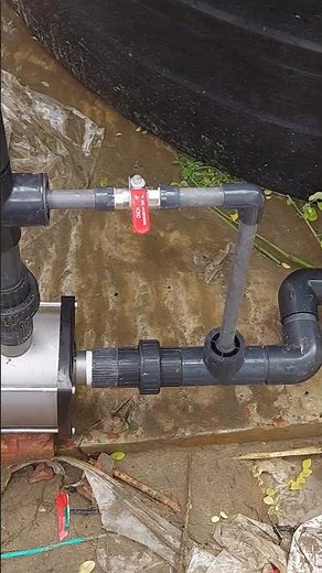 Double impeller Pump installation