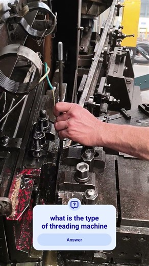 Thread Rolling Process on Steel Rod 🔩 | High Precision Thread Making Machine